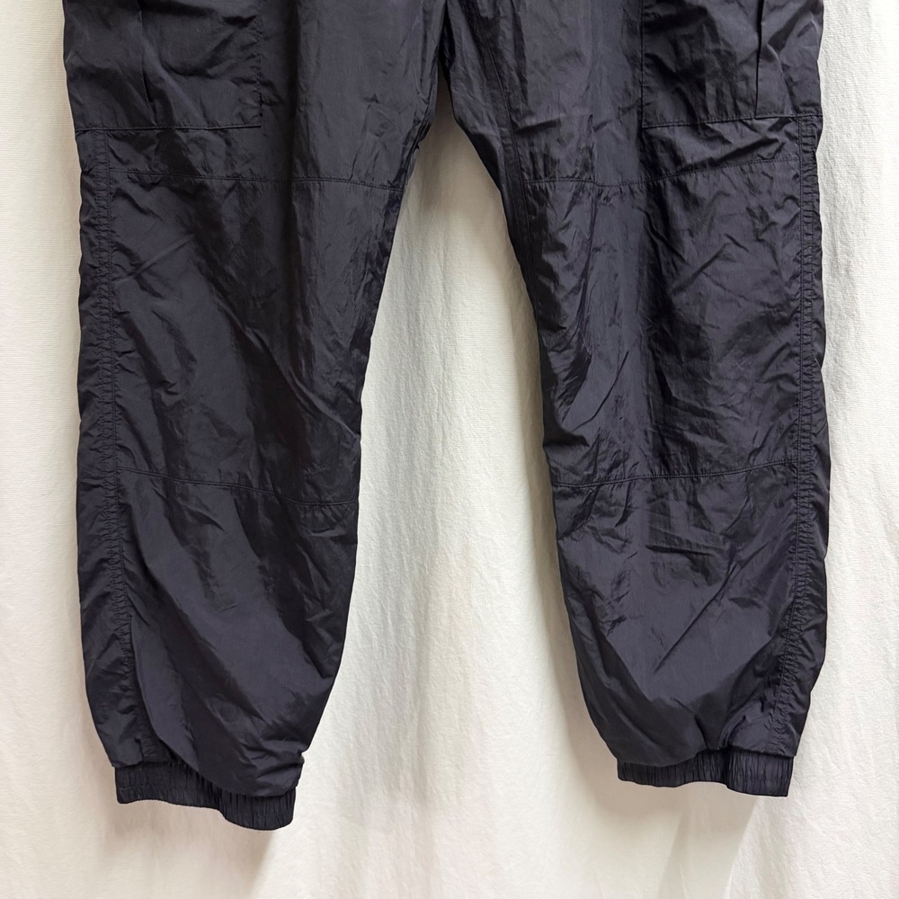 Victoria's Secret PINK Women Black Windbreaker Cargo Jogger Pants Logo Medium - Picture 3 of 6